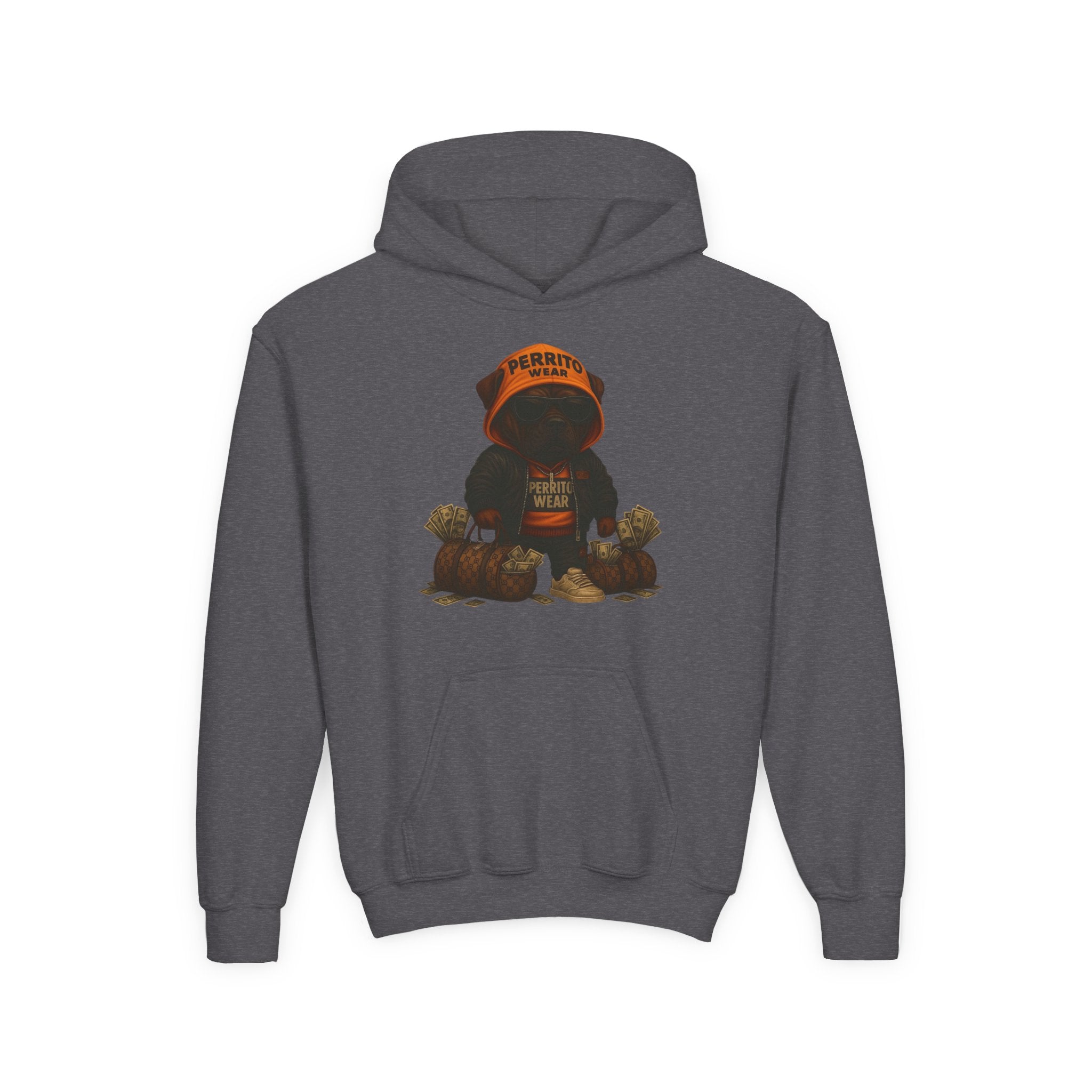 Cane Corso Streetwear Hoodie | Perrito Wear Graphic Dog Hoodie Youth Hoodie