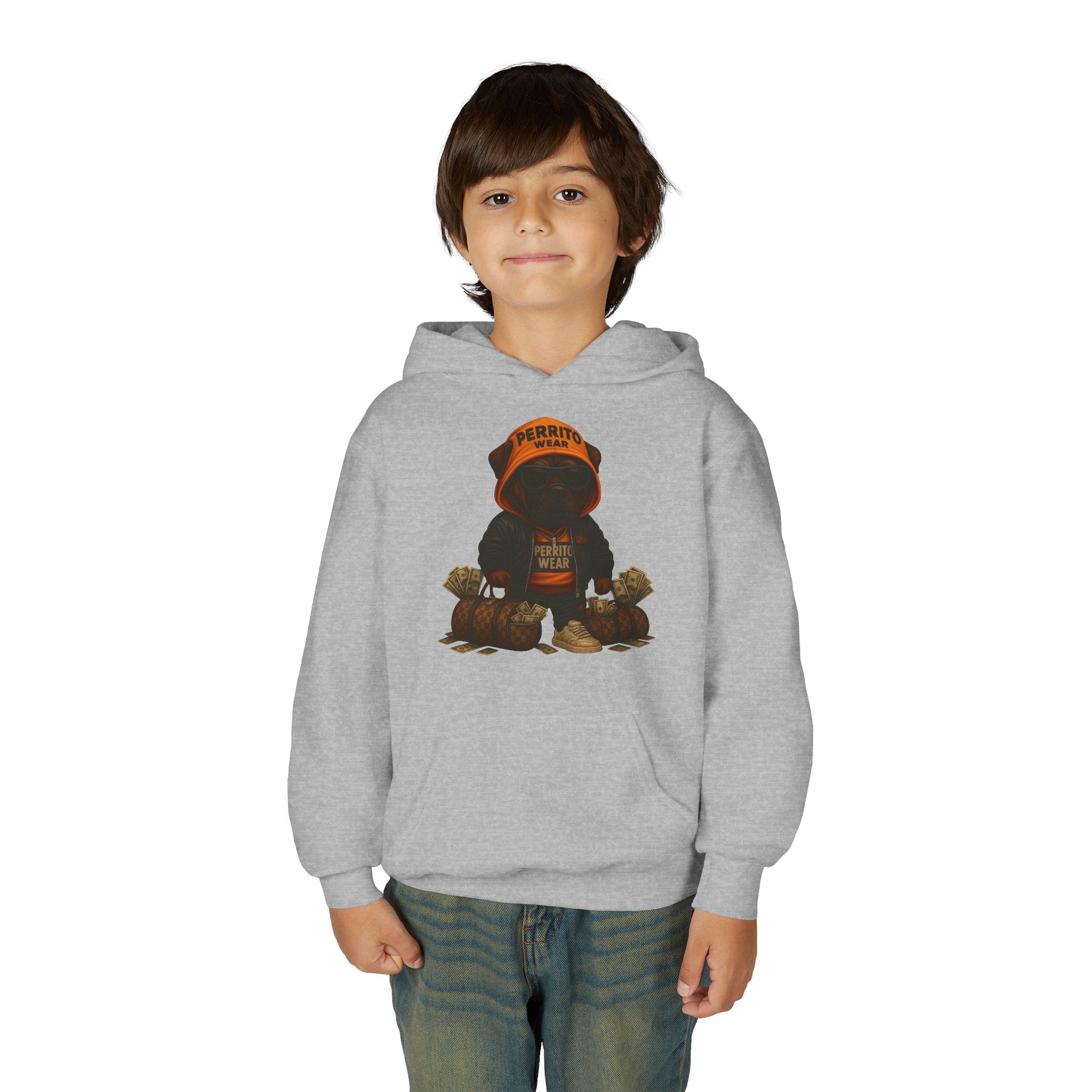 Cane Corso Streetwear Hoodie | Perrito Wear Graphic Dog Hoodie Youth Hoodie