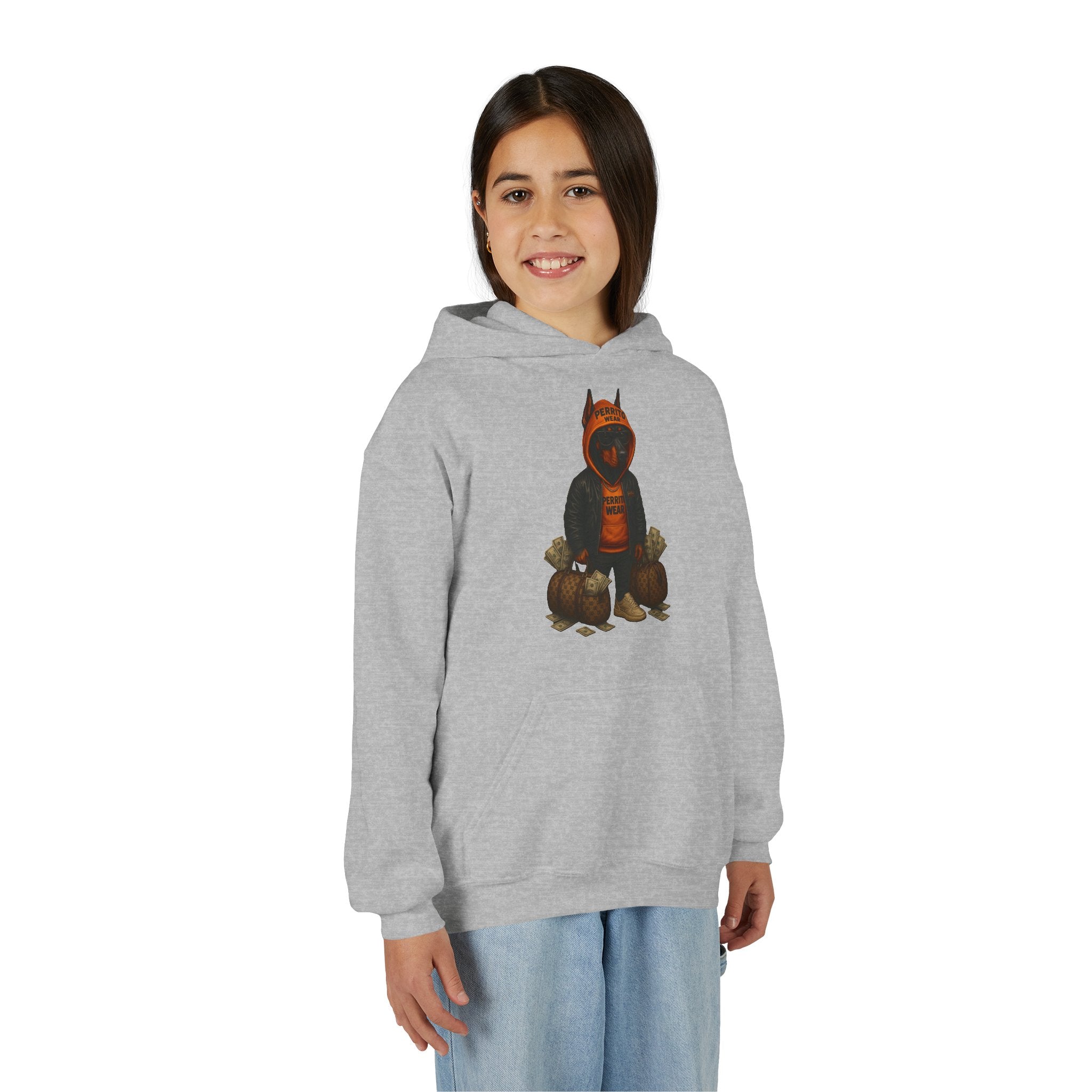 Doberman Pinscher Youth Hoodie