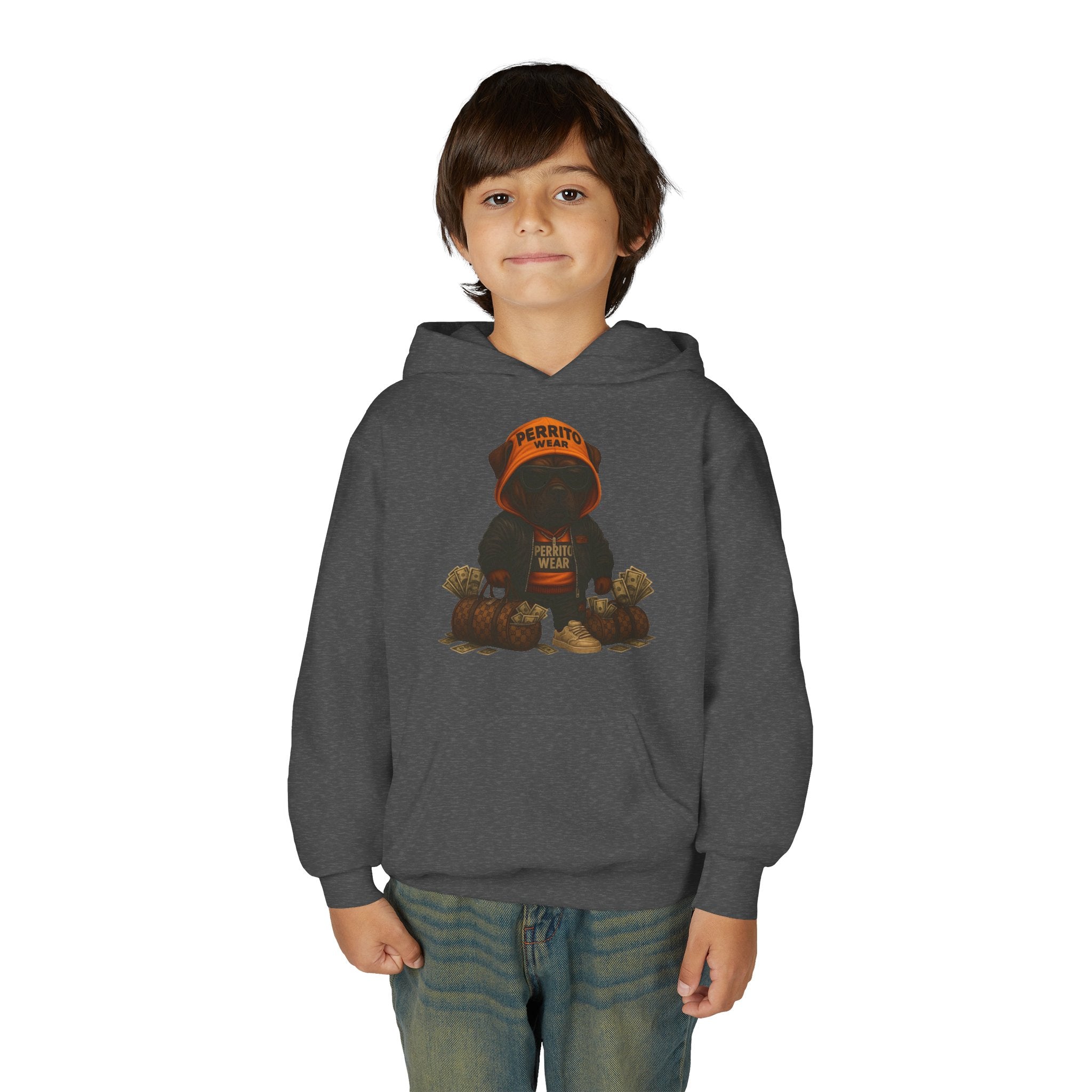 Cane Corso Streetwear Hoodie | Perrito Wear Graphic Dog Hoodie Youth Hoodie